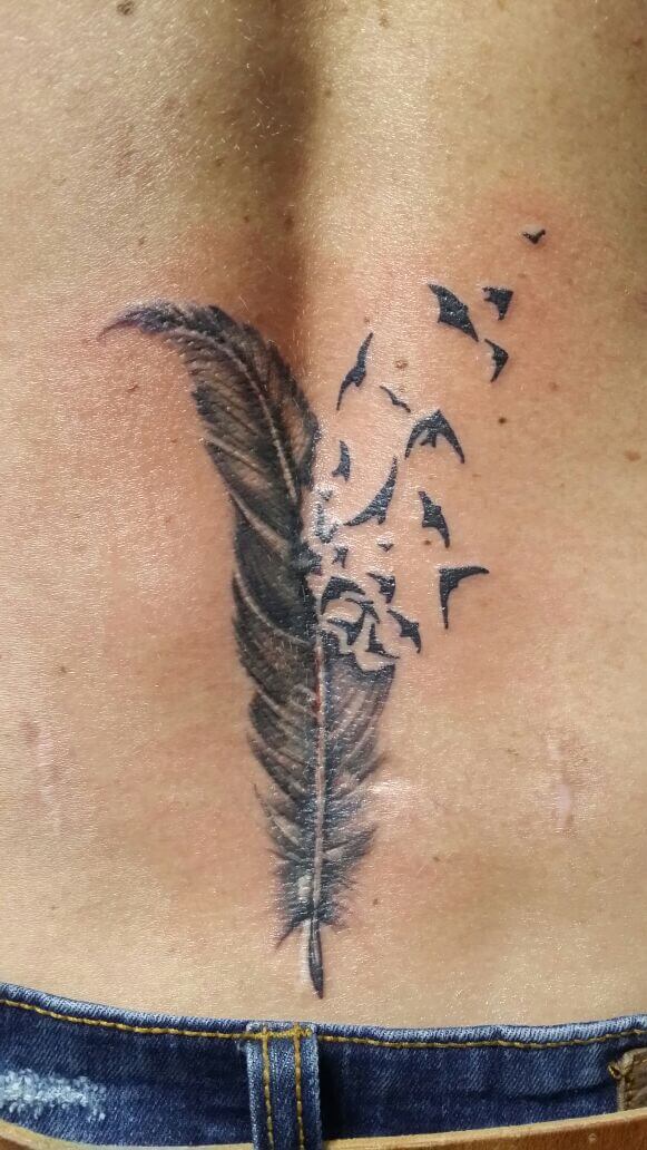 Indianen veren tattoos — pic 1