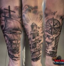 91 Free Download Tattoo Kompas HD Tattoo Images