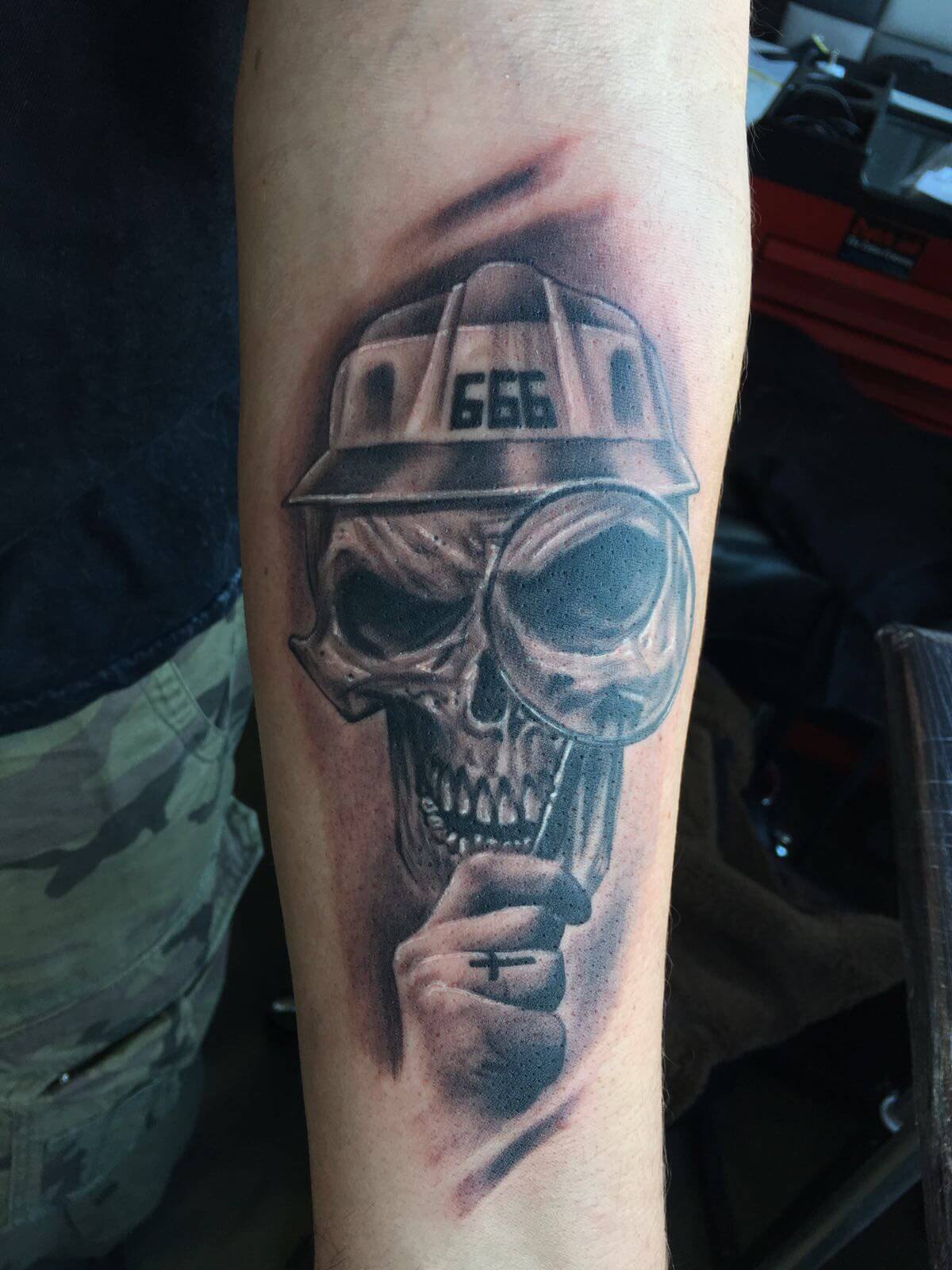 Skull tattoo voorbeelden, laat je inspireren door Dutch Ink!